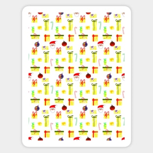 CHRISTMAS Gift Pattern Sticker